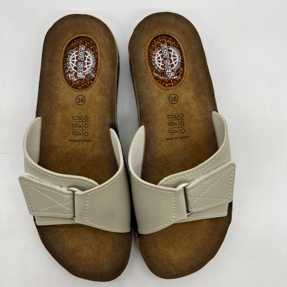 FAST STEP Women's Shoes Size 38EU / 7.5-8US Brown Slipper